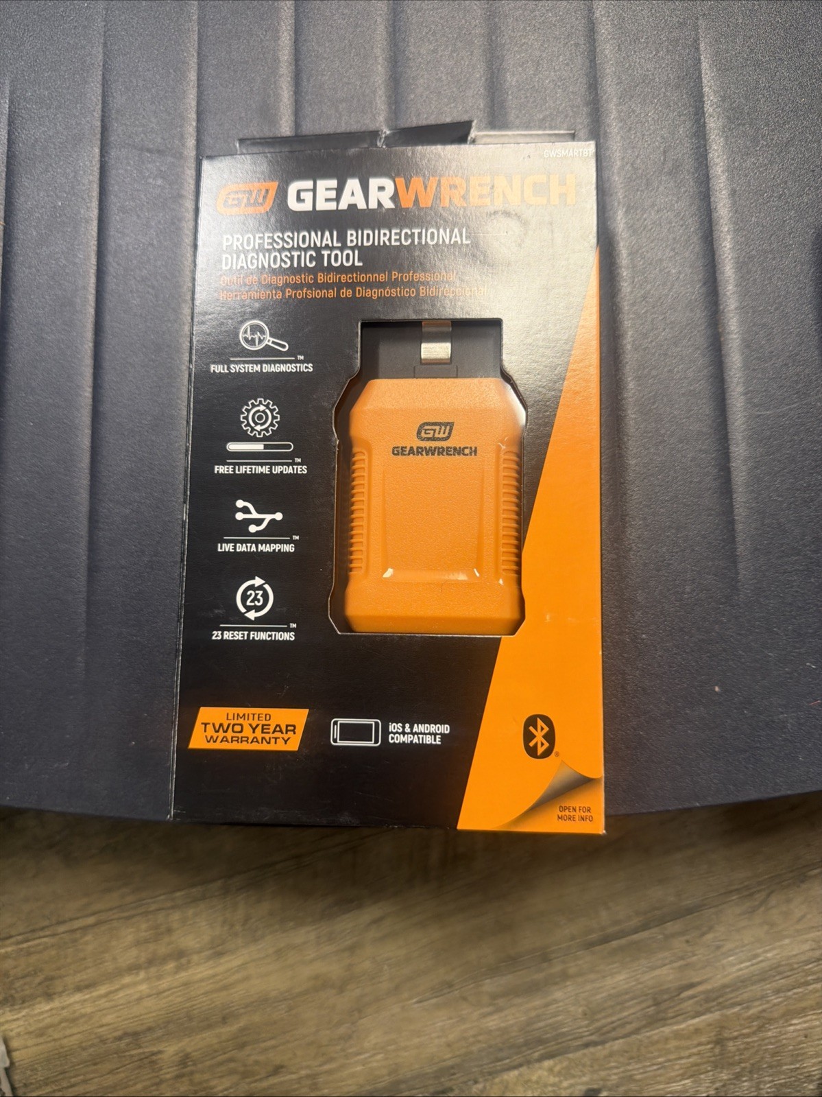 GEARWRENCH Professional Bi-Directional Diagnostic Tool | GWSMARTBT New• Sealed