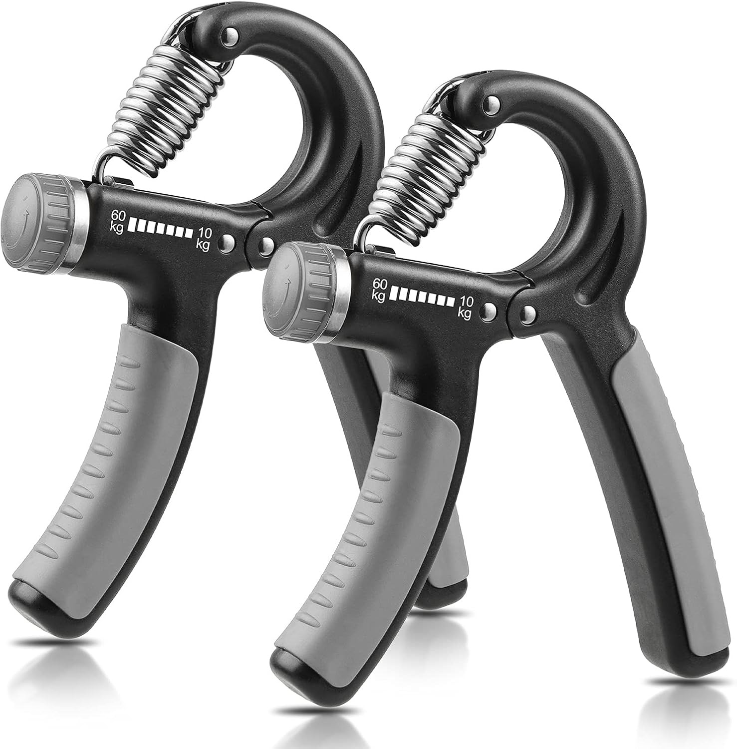NIYIKOW 2 Pack Grip Strength Trainer, Hand Grip Strengthener, Adjustable Resista