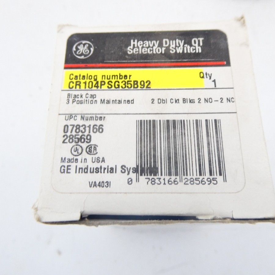 GENERAL ELECTRIC CR104PSG35B92 NSMP