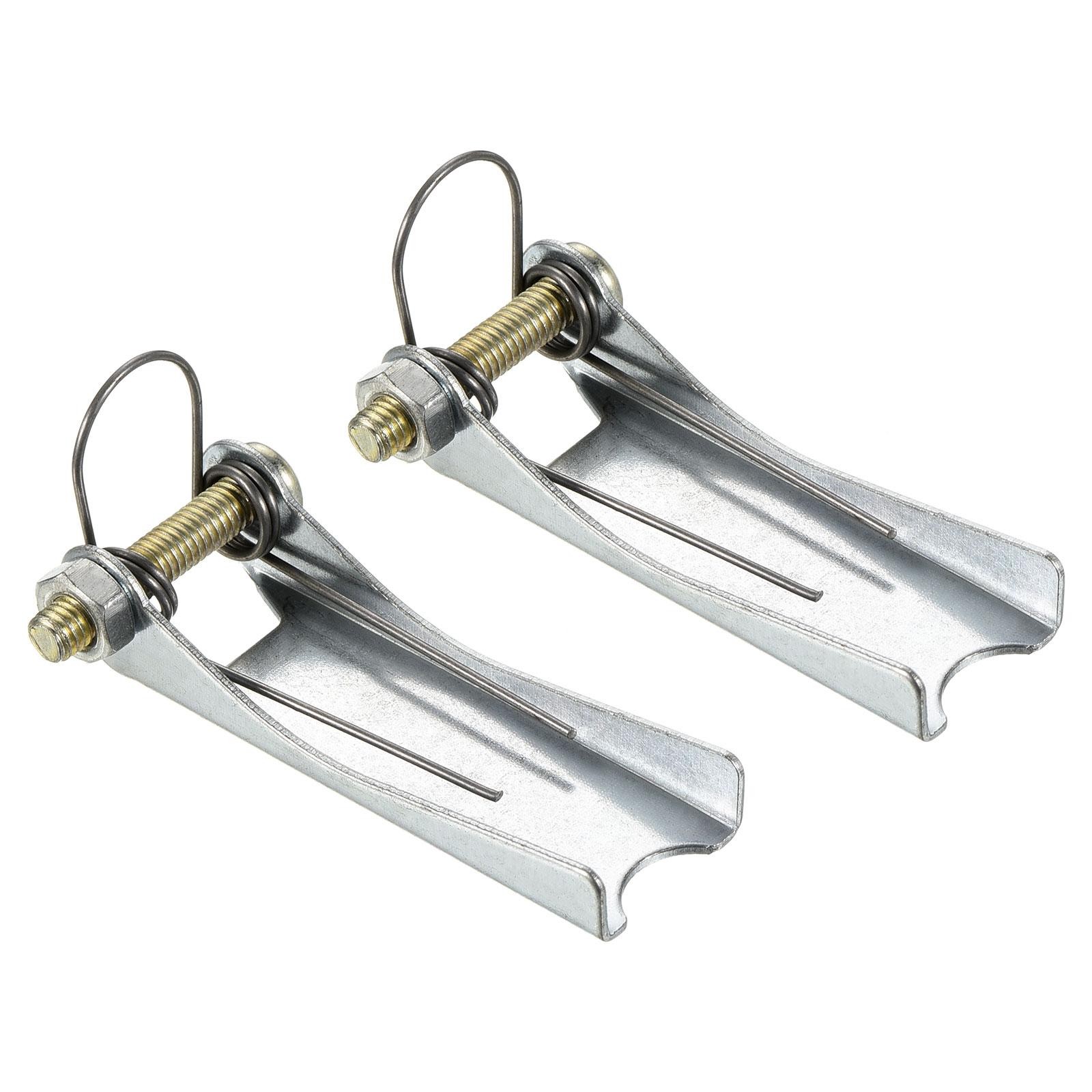 2pcs 1.9'' Replacement Hooks Latch, Metal Receiver Hitch for Trailer, Silver