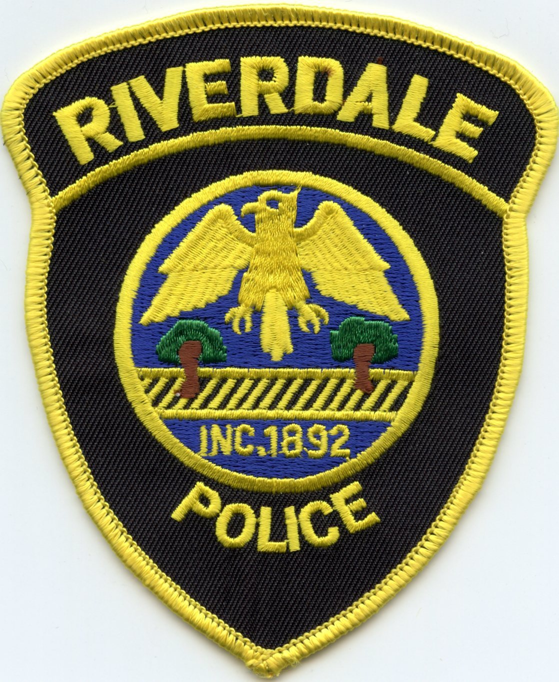 RIVERDALE ILLINOIS IL POLICE PATCH