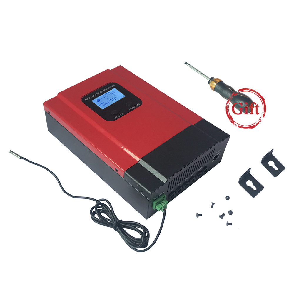 MPPT Solar Charge Controller DC12V/24V/48V Battery Charger Regulator 60A 40A US