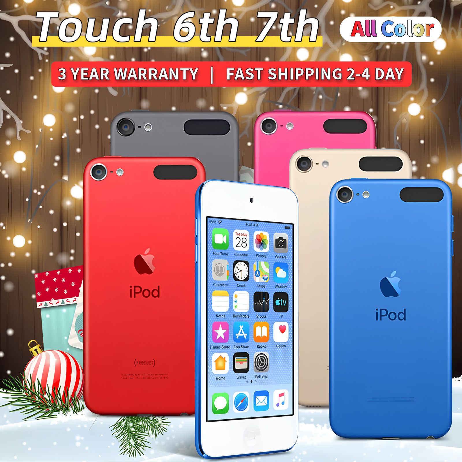 2024 New Apple iPod Touch 6th 7th Generation 128GB 256GB All colors-Sealed lot