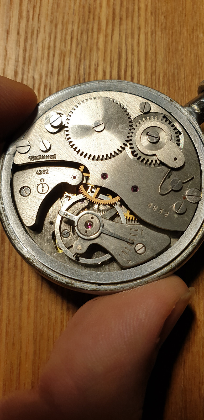 Vintage USSR Agate mechanical stopwatch