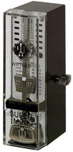 Wittner Taktell Super-Mini Metronome: Black