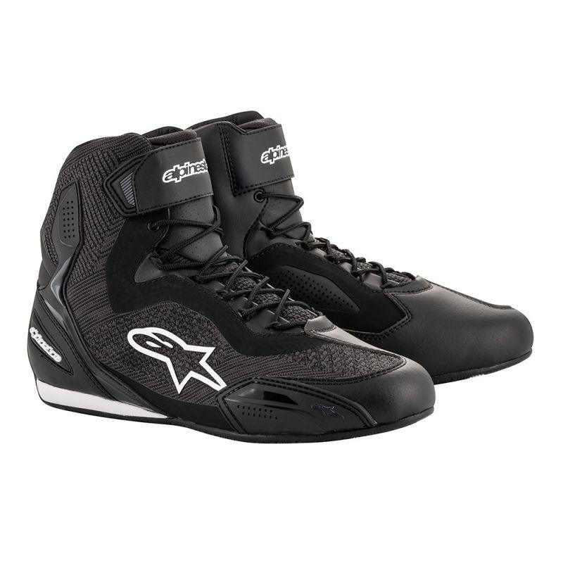 Alpinestars 2510319-10-12.5 Faster-3 Rideknit Riding Shoes 12.5 Black
