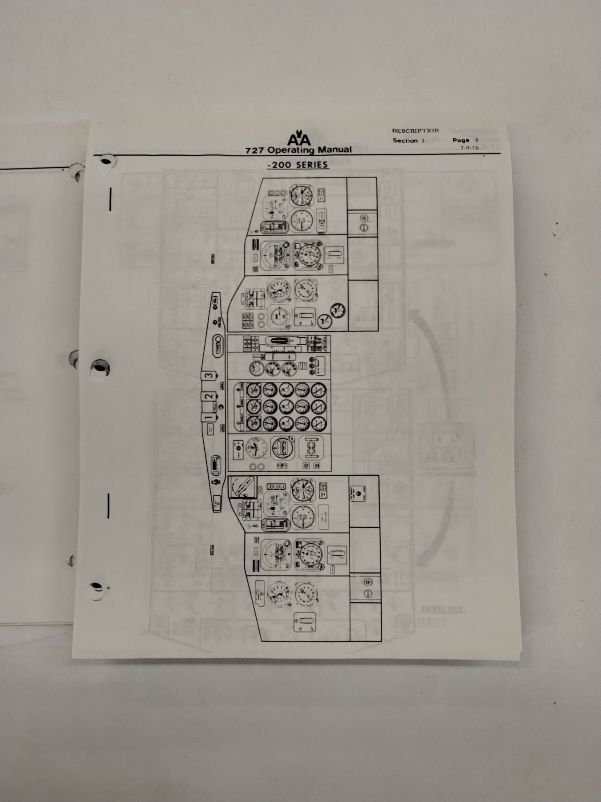 American Airlines 727 Operating Manual 1977-Copy