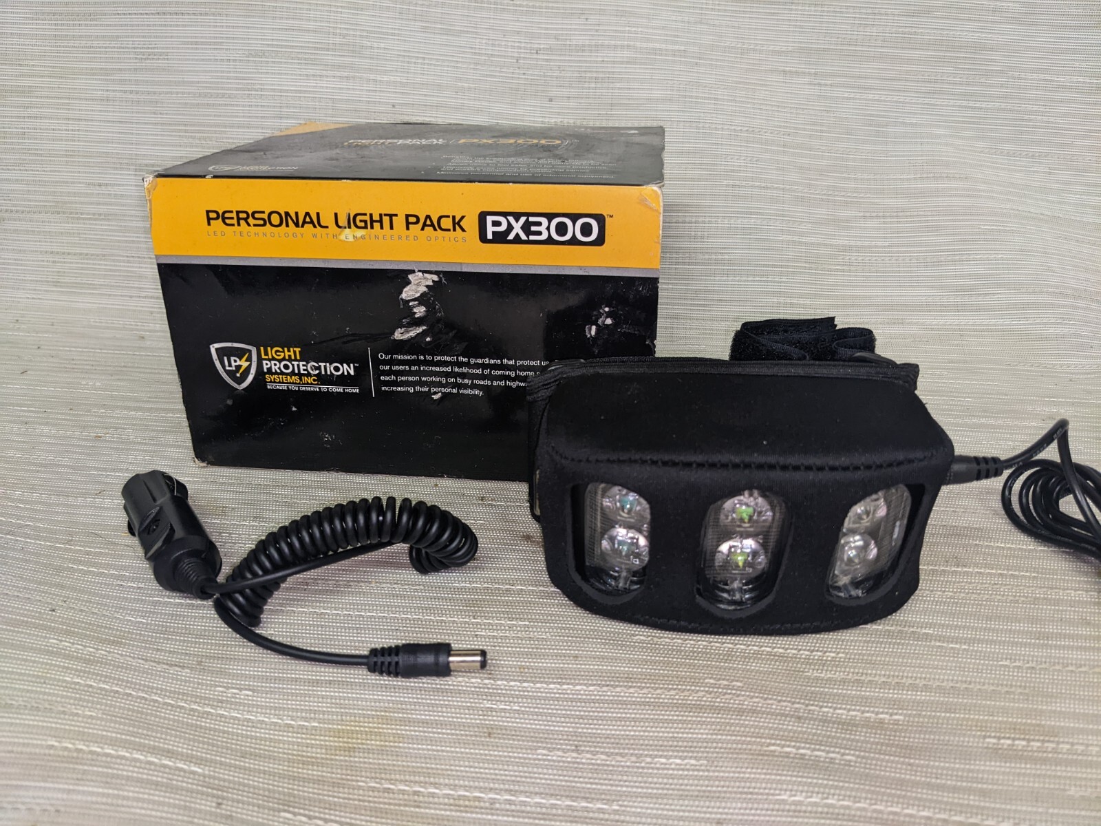 Light Protection Systems Personal Light Pack PX300 Red/Blue/White Flashing 242