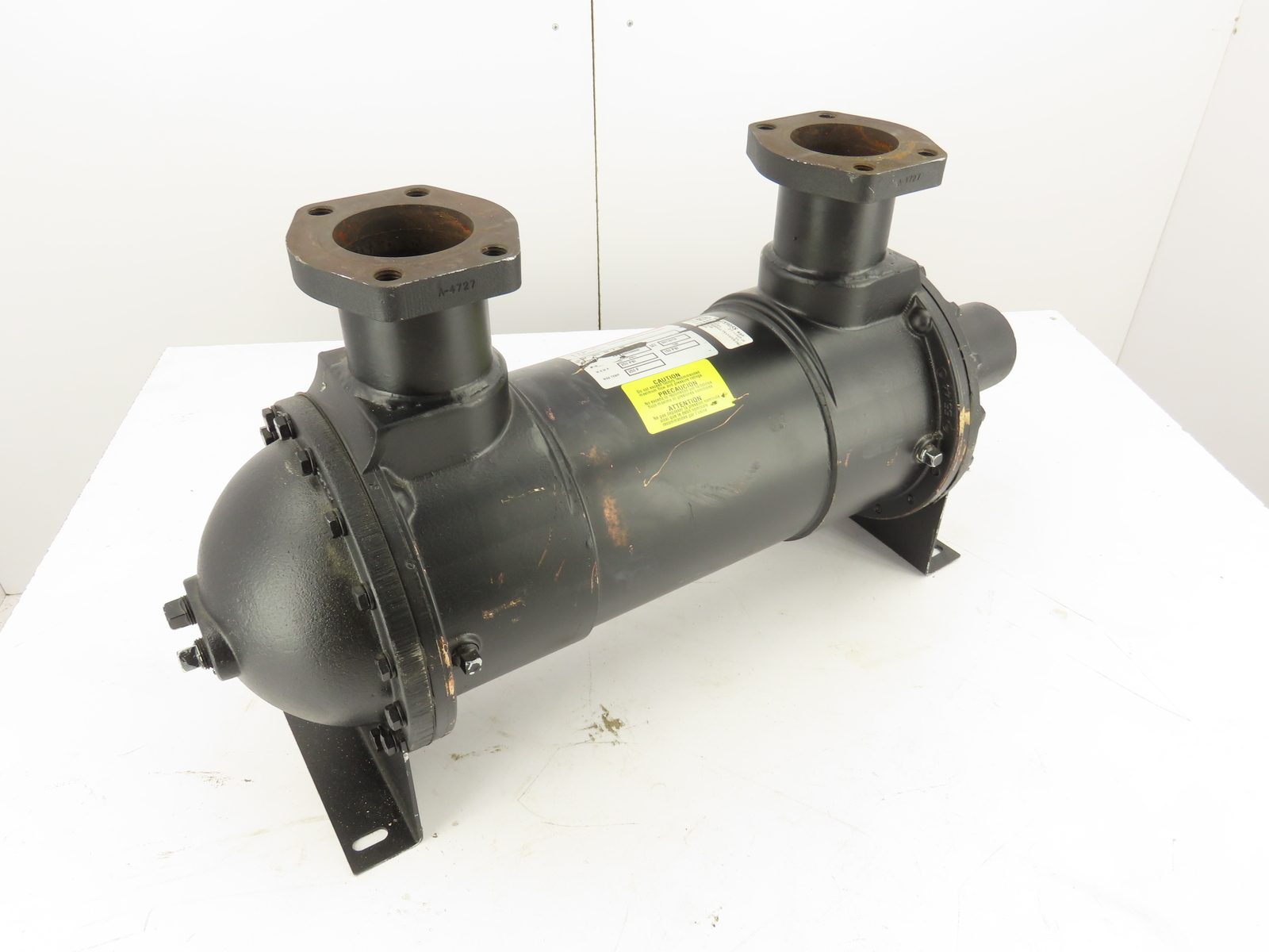 Thermal Transfer Products BF-1602-D6-F-BR Shell & Tube Heat Exchanger Oil Cooler