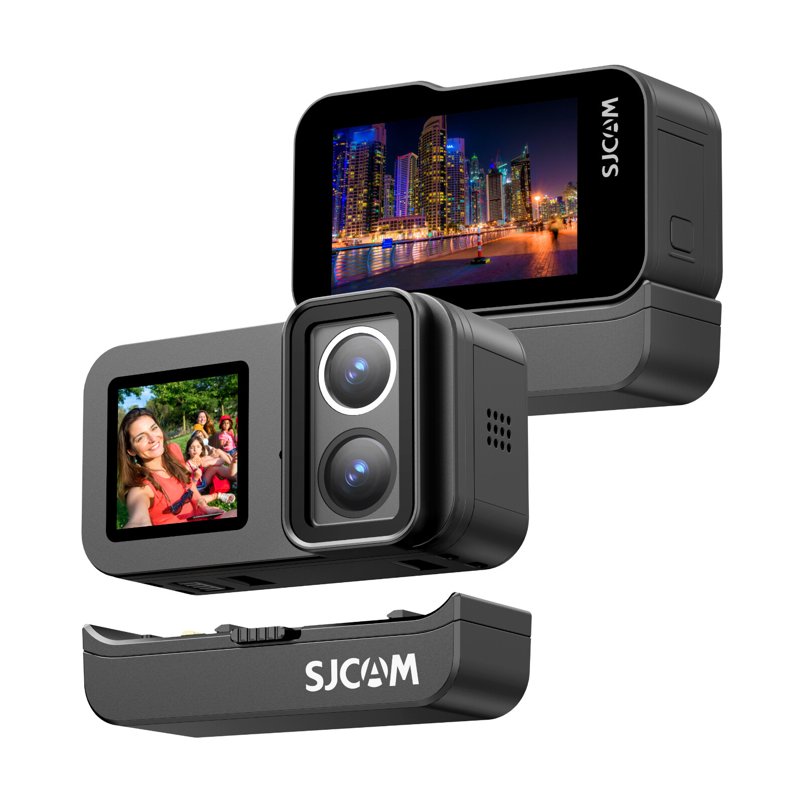 SJCAM SJ20 Action Camera Dual Lens 4K 30FPS Night Video 40M Waterproof Camcorder