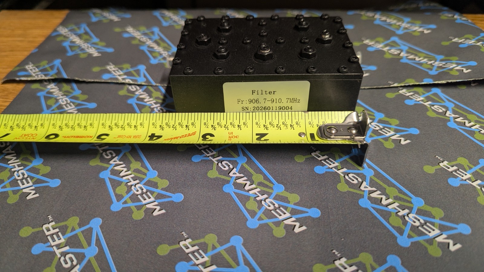 MeshCore Cavity Filter 910.525MHz @ ~1.1dB IL