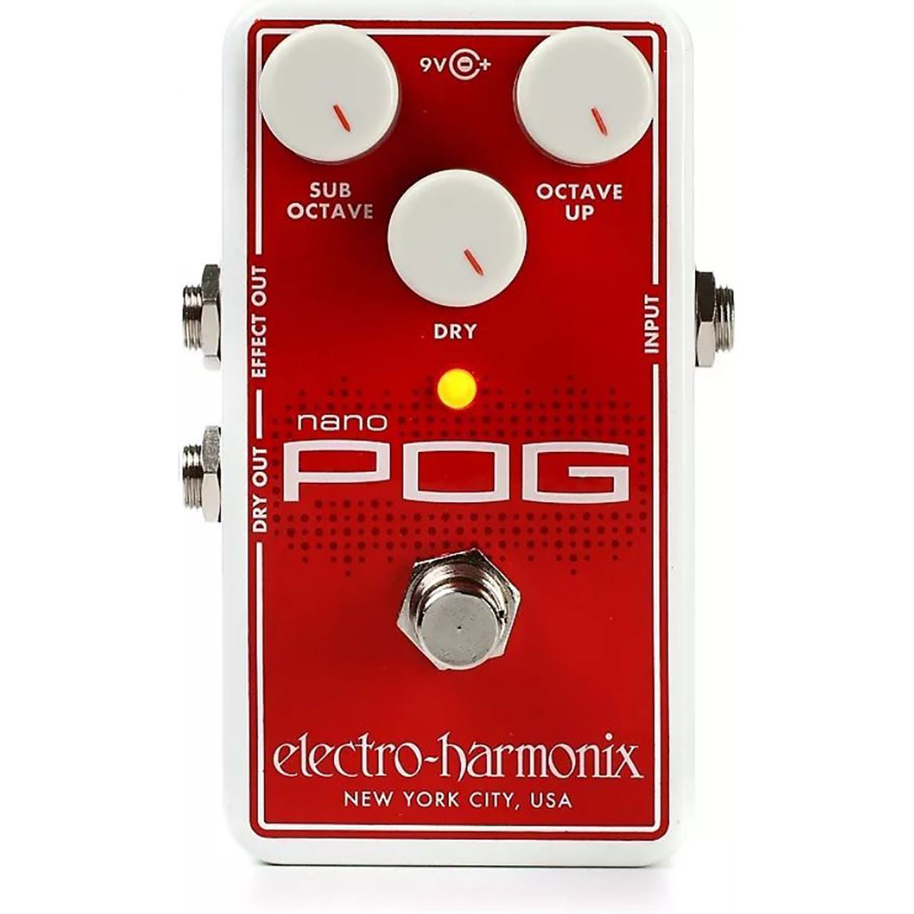 Electro-Harmonix EHX Nano POG Polyphonic Octave Generator Pedal