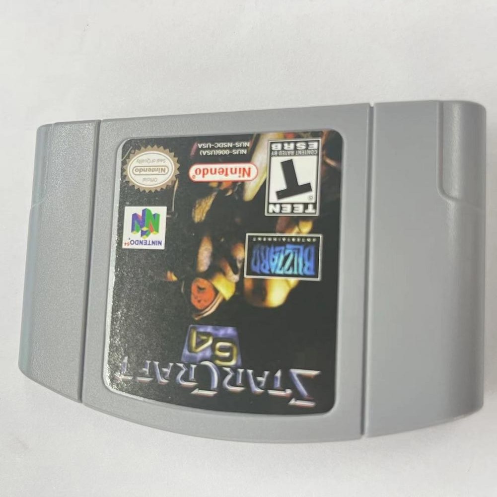 StarCraft 64 - Nintendo 64 (N64) Hard to find Tested and working Popular title