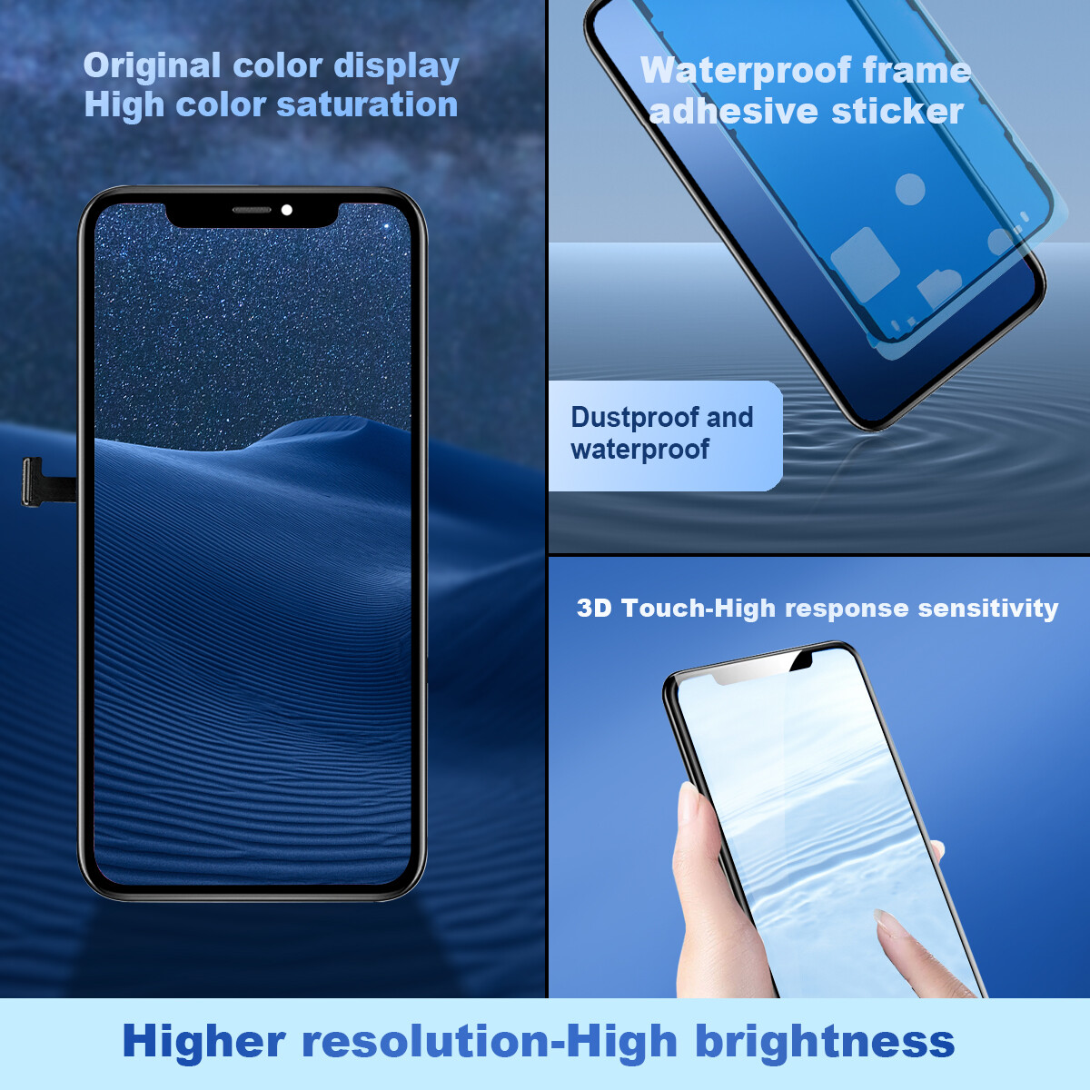 Incell for iPhone 12 Pro Max LCD Display Touch Screen Assembly Replacement Kit