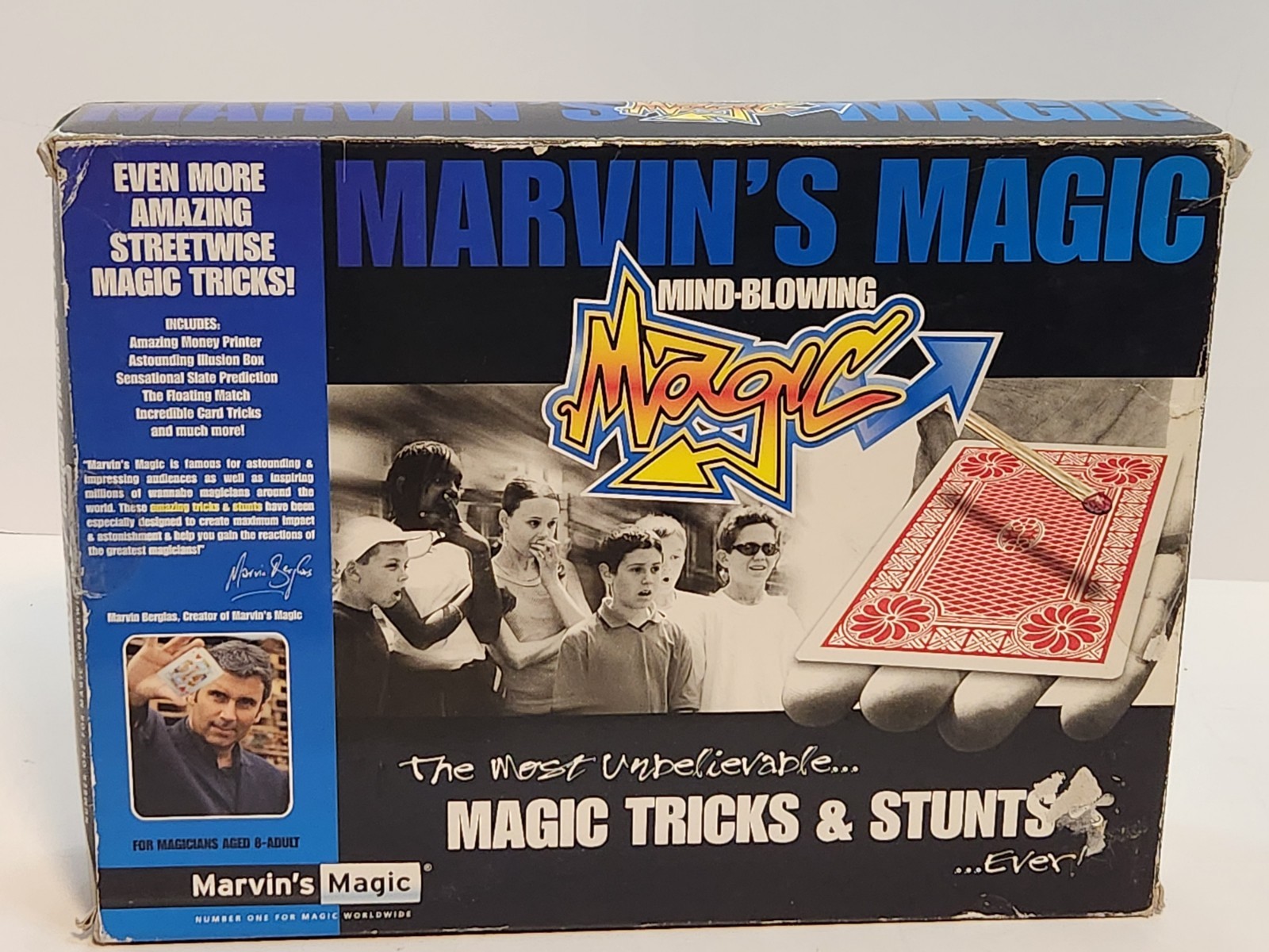 Magic Marvin's Mind-blowing Magic Set, New Open Box