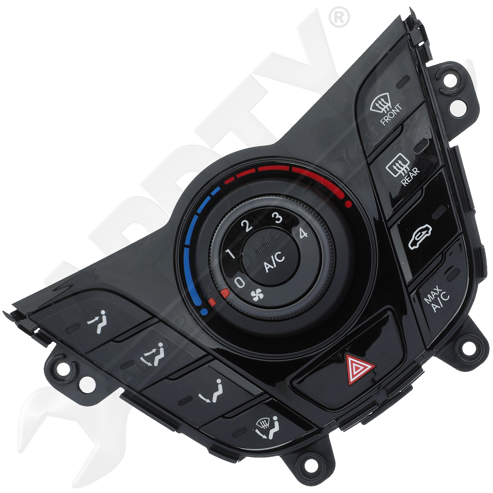 APDTY 160330 HVAC Heater AC Defrost Temperature & Blower Control Head Switch