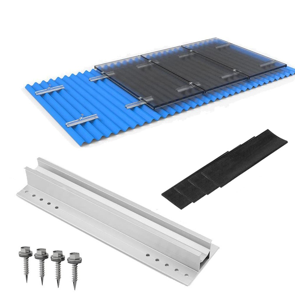 Brand New Indoor/outdoor Solar Mounting Rails 1Set Aquaculture Automotive
