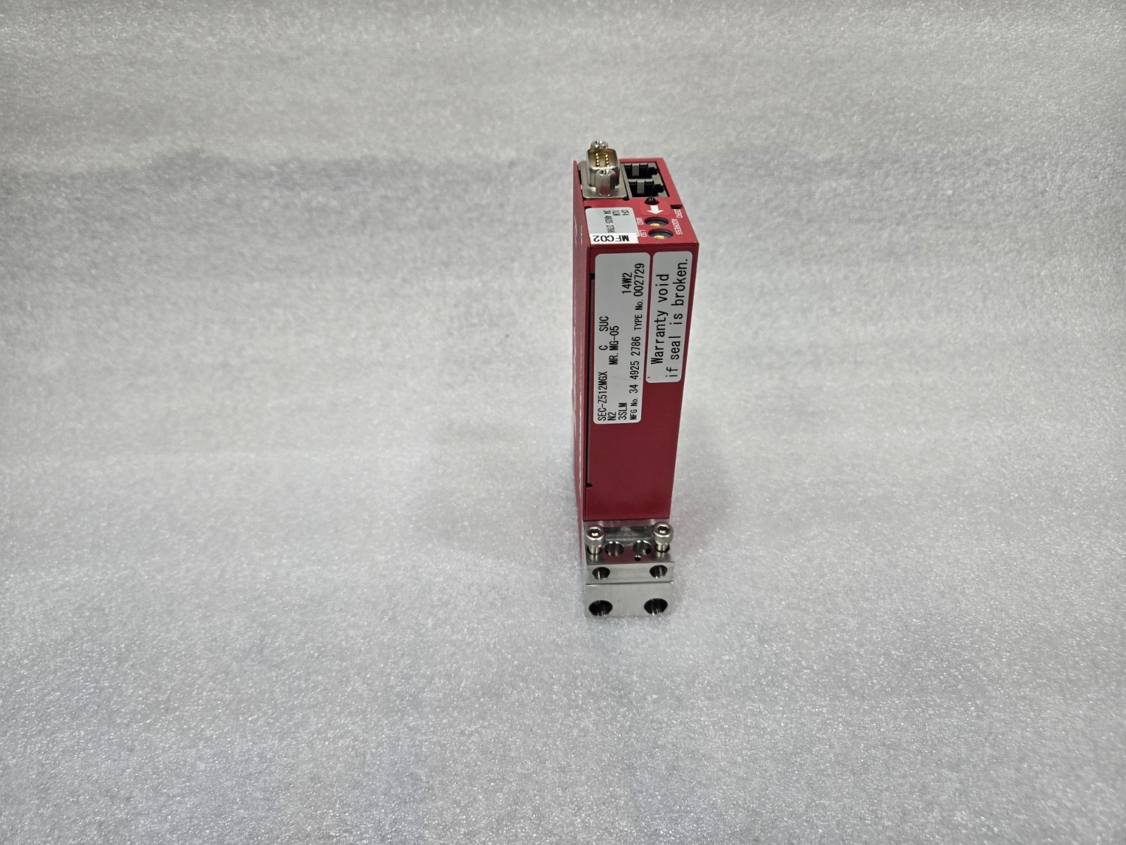 Horiba Stec MFC Mass Flow Controller SEC-Z512MGX MG-05