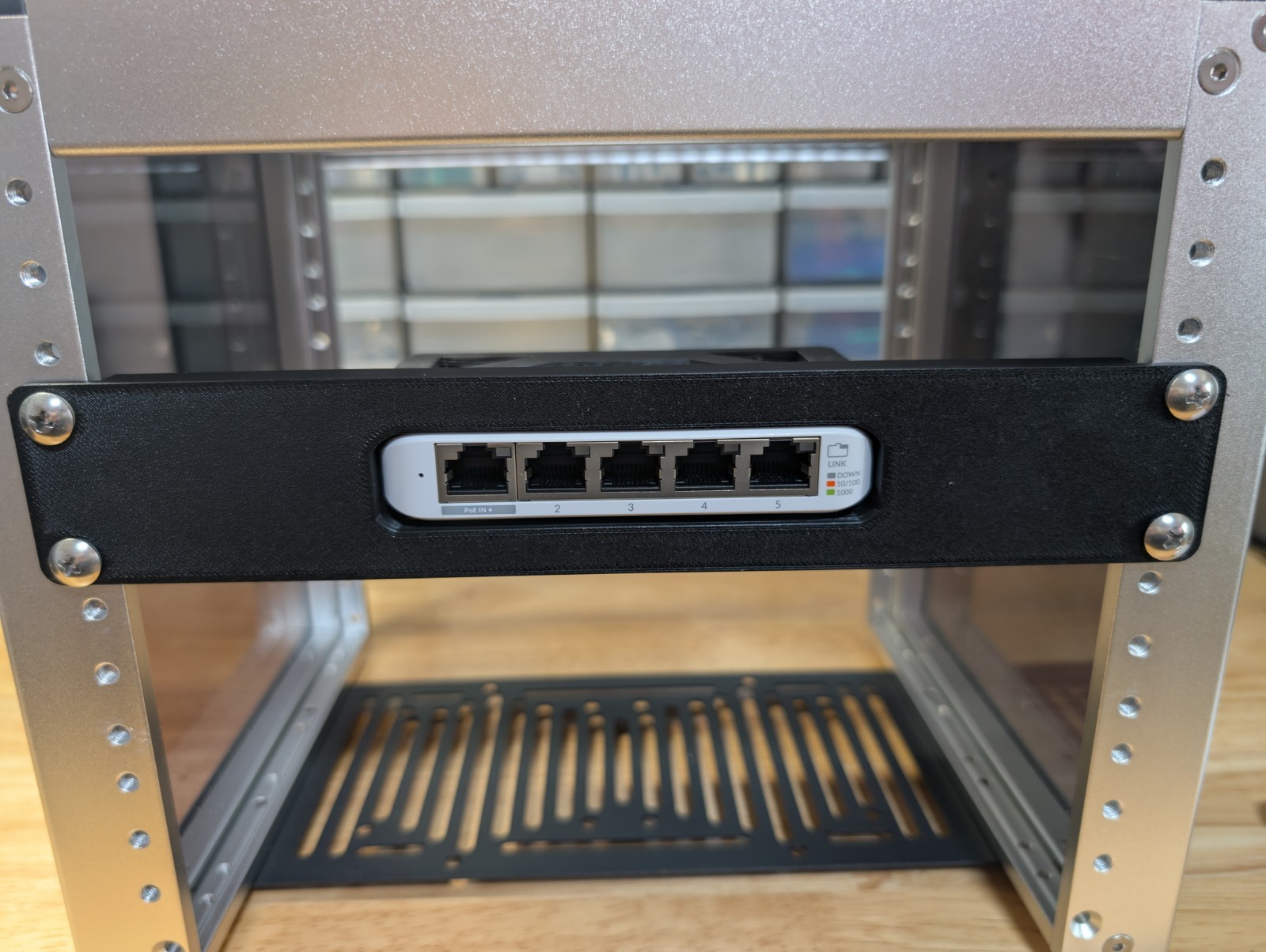 USW-Flex-Mini 10" Rack Mount 1U - 2 Keystone Jack