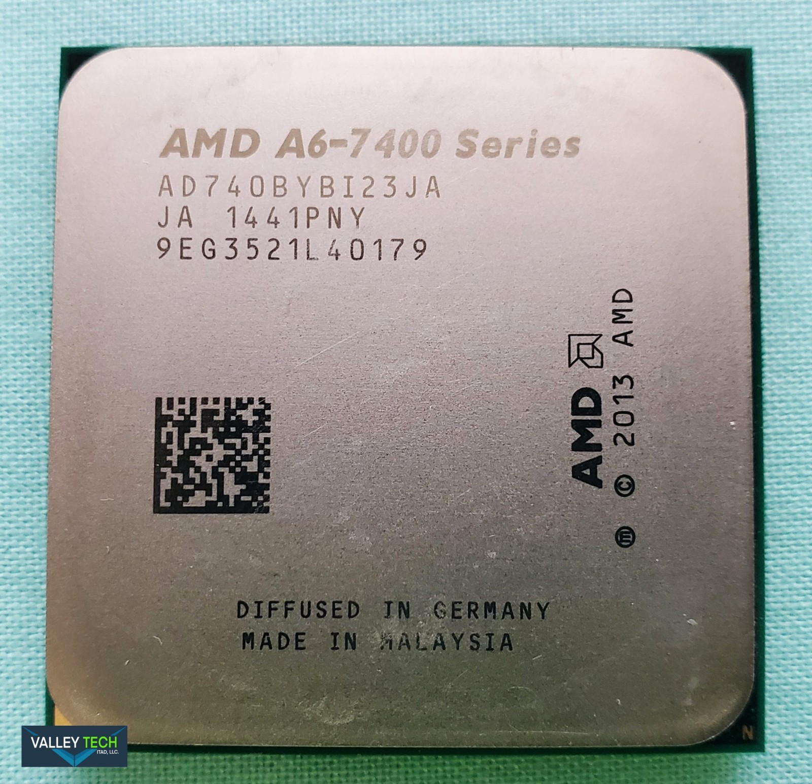 AMD A6-7400 Processor AD740BYBI23JA USED