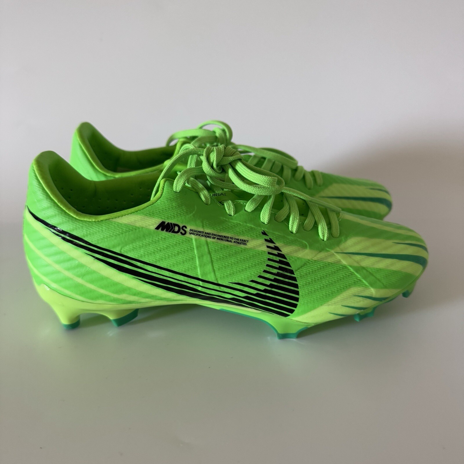 Nike Men 4.5/Women 6 Vapor 15 Academy MDS MG Soccer Cleats Green FJ7200-300 NEW