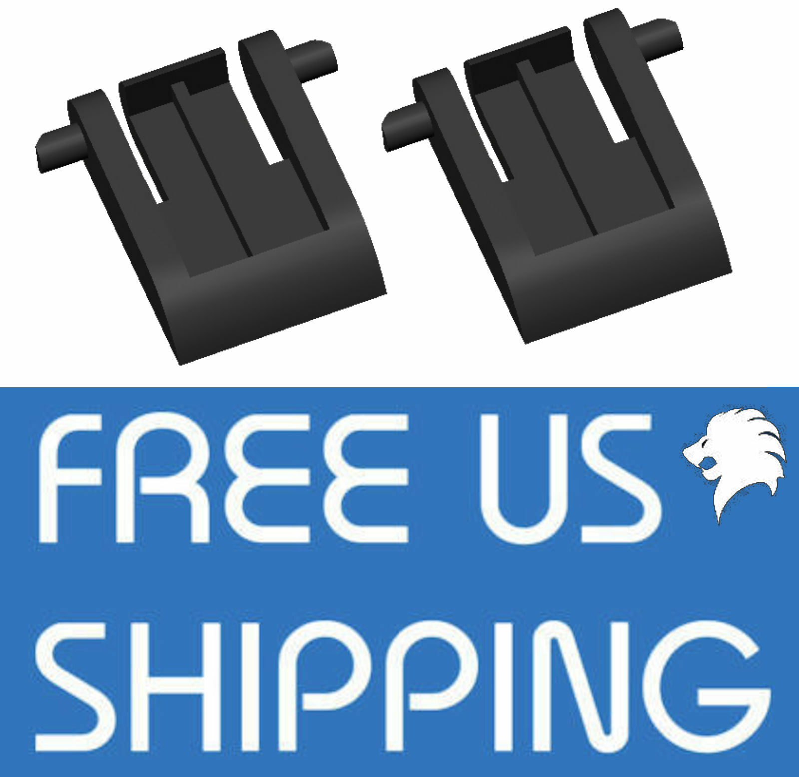 STRONGER DELL SK-813 SK-8115 SK-8135 Keyboard Replacement Tilt/Foot/Leg/Feet 2pc