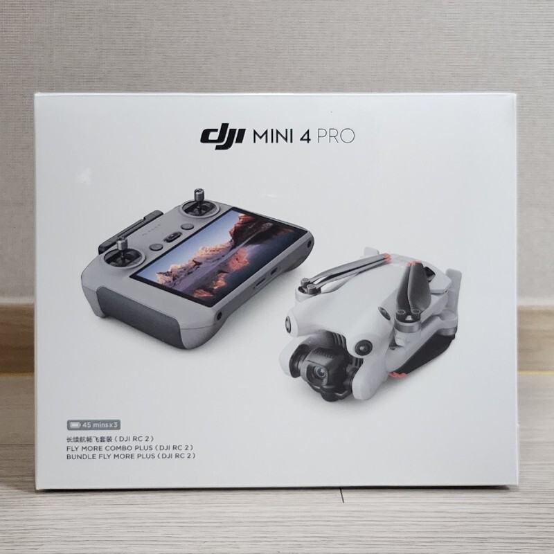 DJI Mini 4 Pro Fly More Combo Plus Drone +RC2 + 3Batteries Plus Authentic US