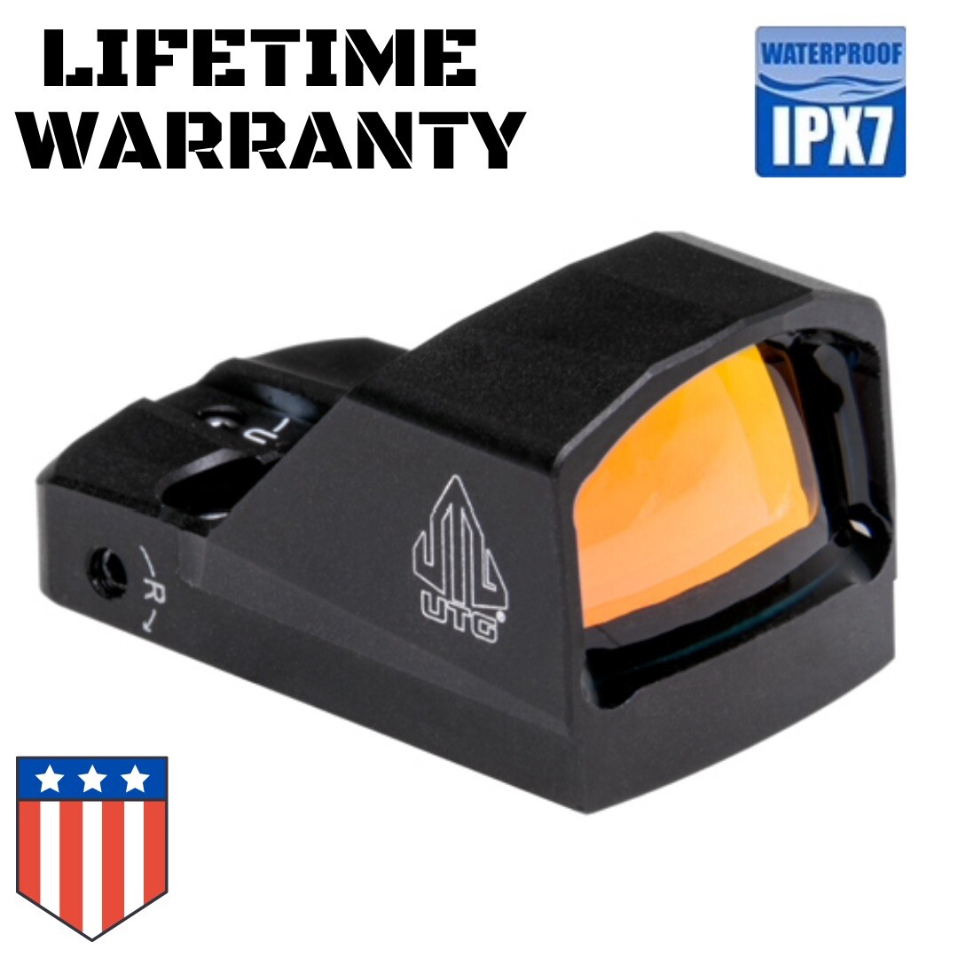 UTG OP3 RMSc 3MOA Mini Micro Red  Dot Waterproof LIFETIME WARRANTY!