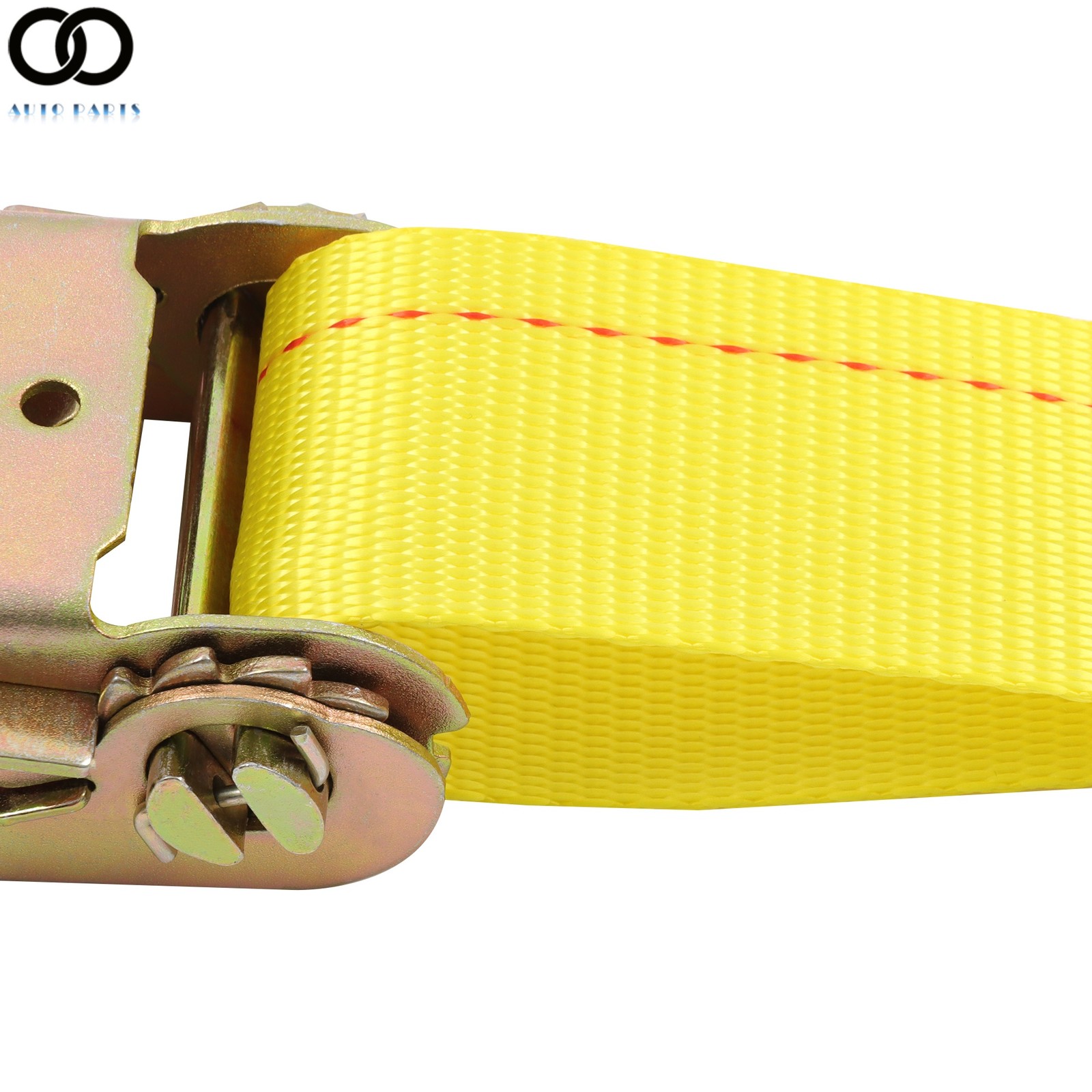 Heavy Loads E Track System With Wheel Chock 9' Yellow Ratchet Tie Down Straps