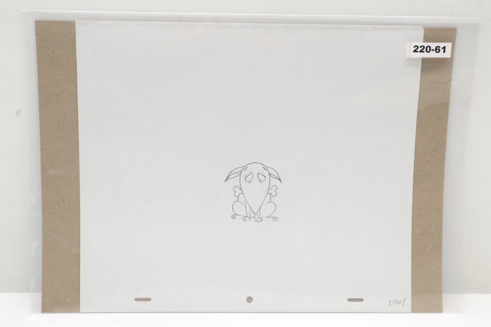 Family Dog Hand Drawn Animation Production Drawing Sketch Art (220-61)