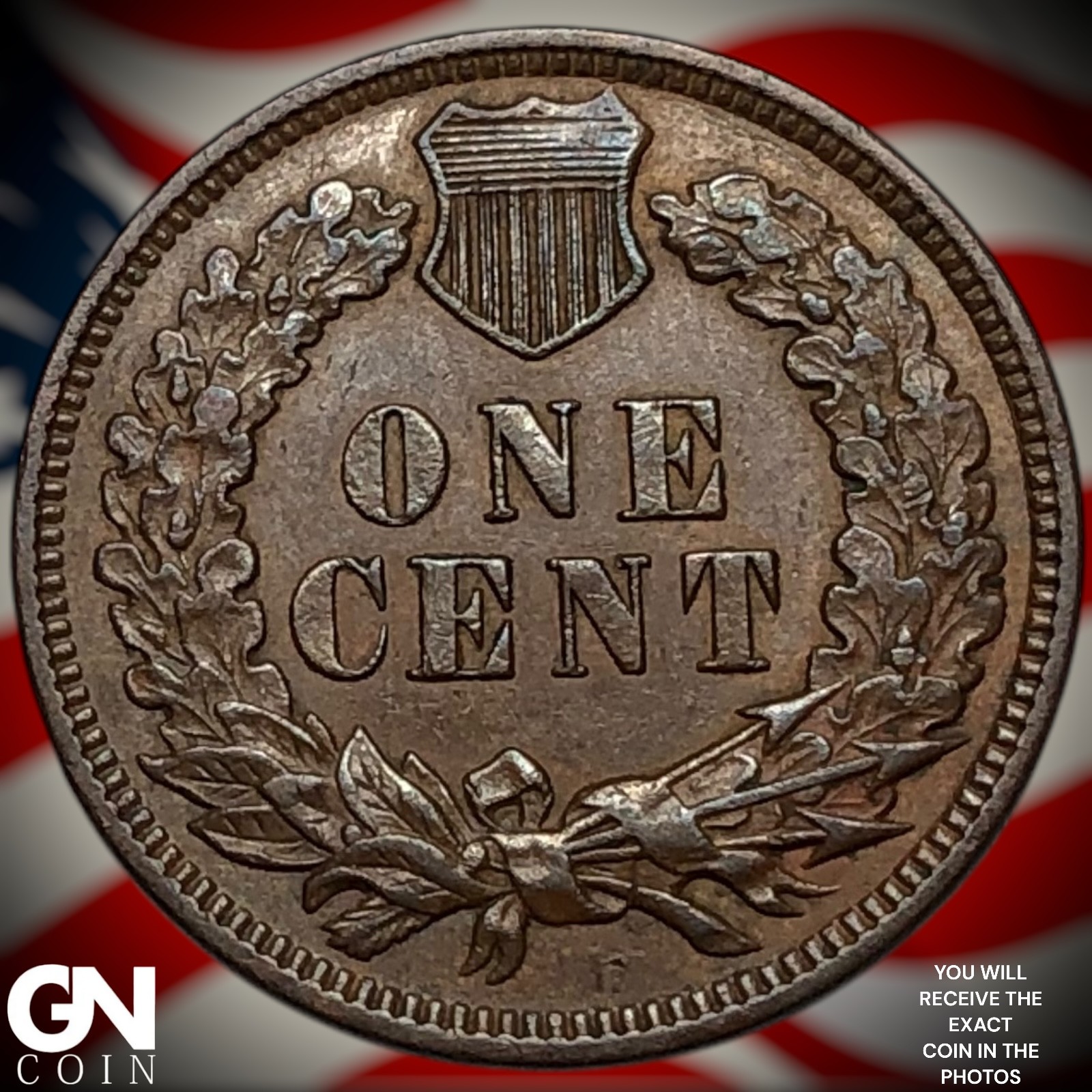 1905 Indian Head Cent Penny Z6824