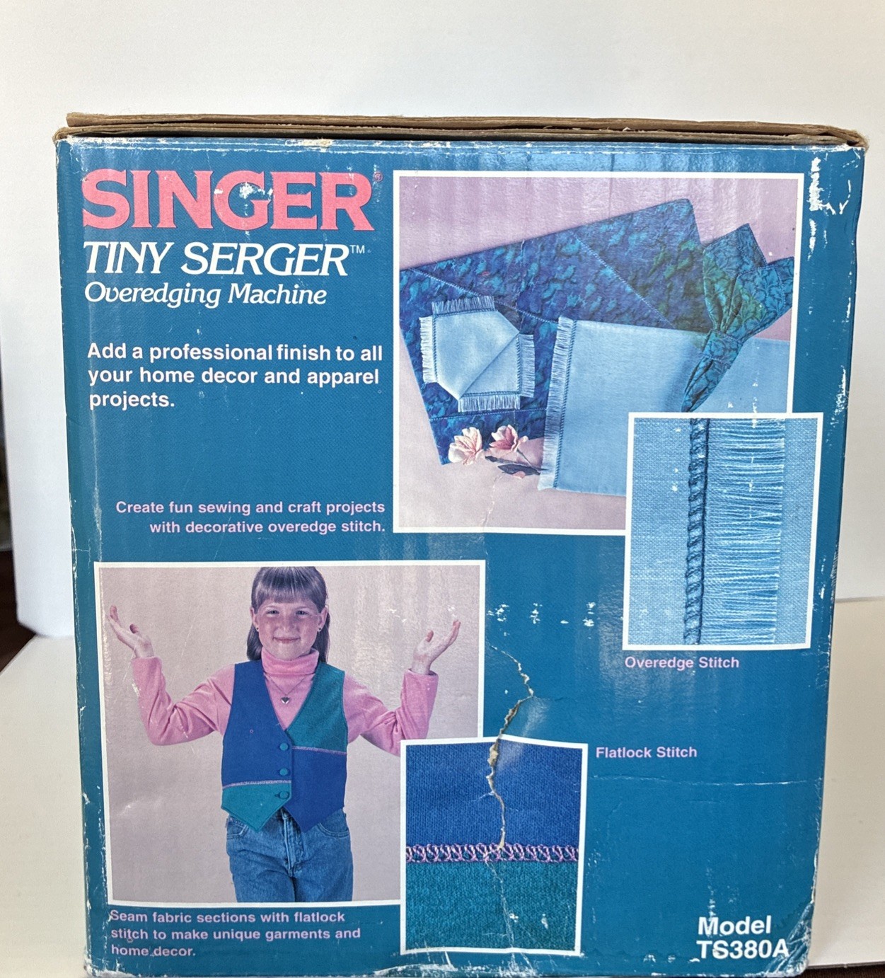 Singer Tiny Serger Electric Overedging Machine - (TS380A)