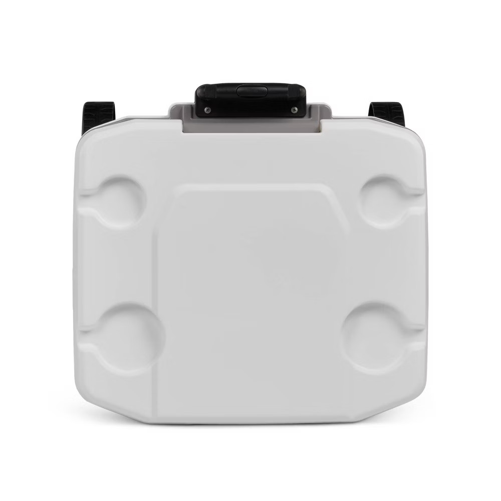 Igloo Marine Latitude 60qt Rolling Cooler - White: Retractable Handle,