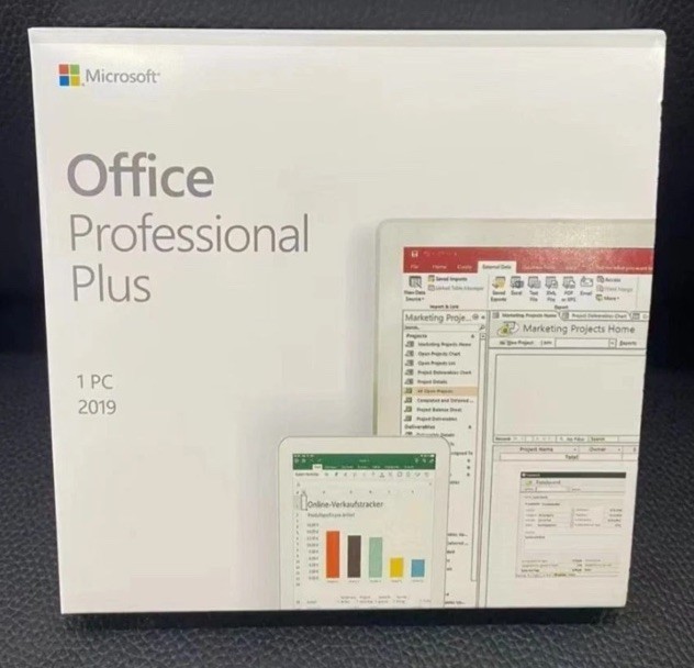 Genuine Microsoft Office Professional Plus 2019 License for 1 PC Lifetime NEW