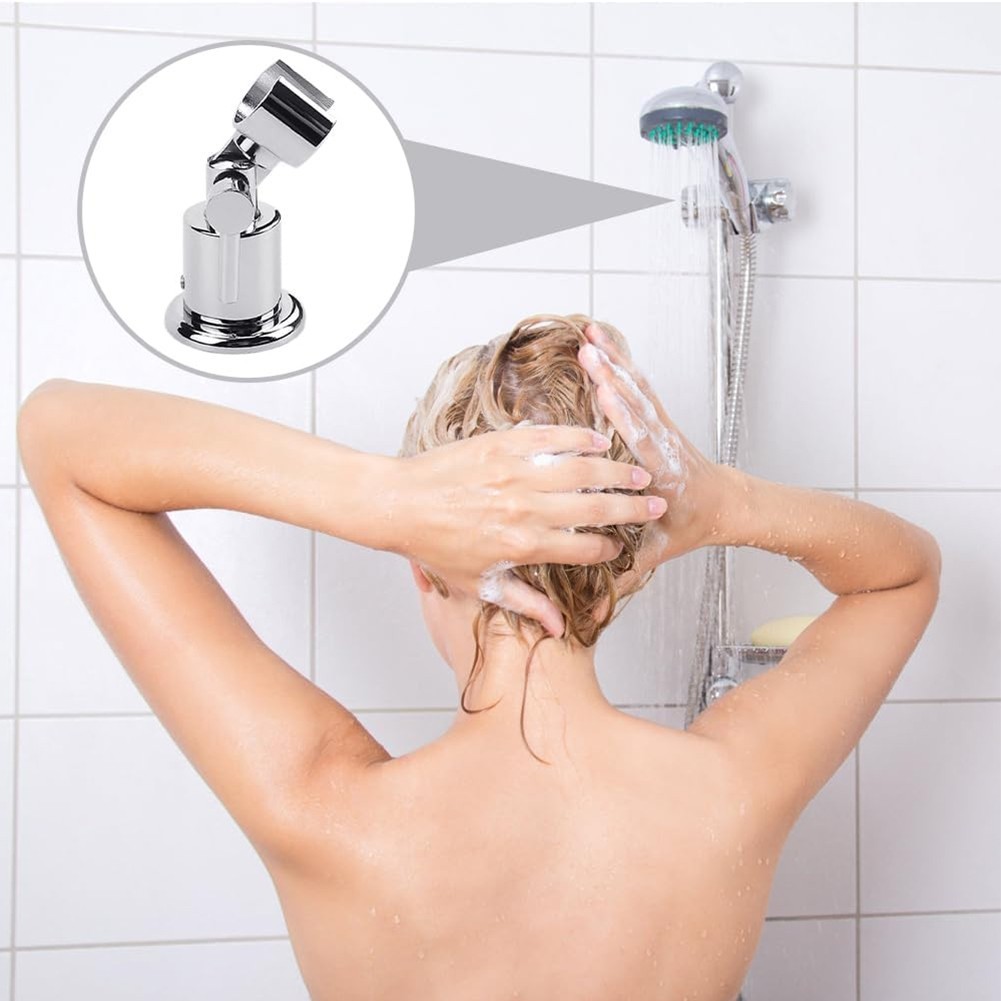 Convenient 180 Degree Rotatable Shower Head Holder Enjoy a Personalized Shower