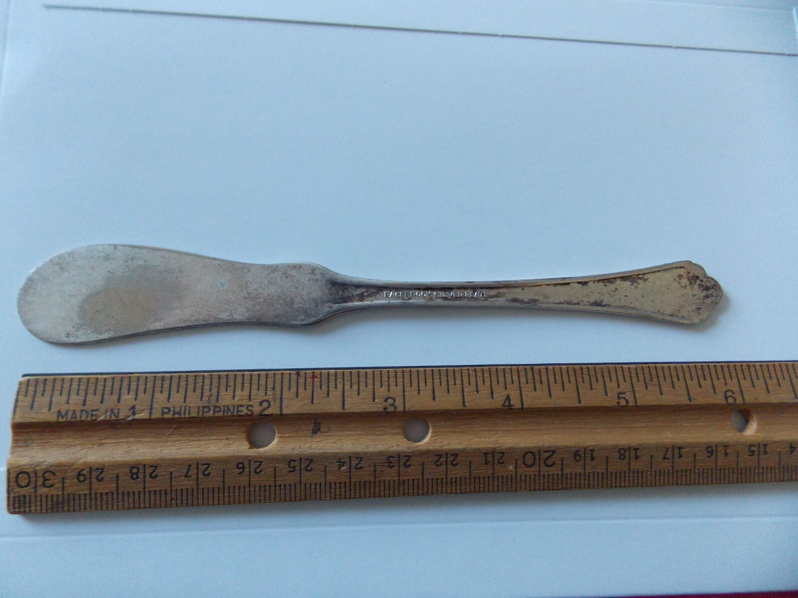 1937 Lynnbrook Pattern Butter Knife Racebrook Silverplate