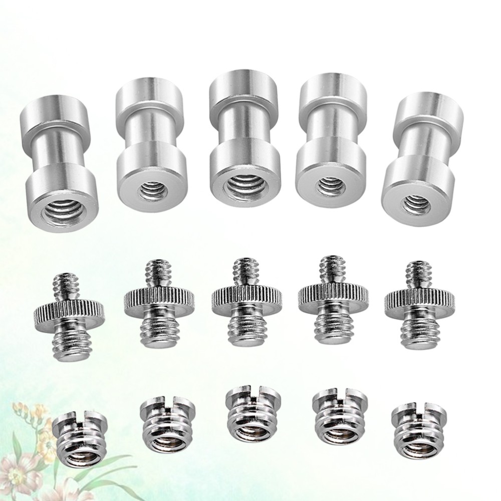 15 PCS/Set Tripod Conversion Screw Camera Accessories Mount Adapter