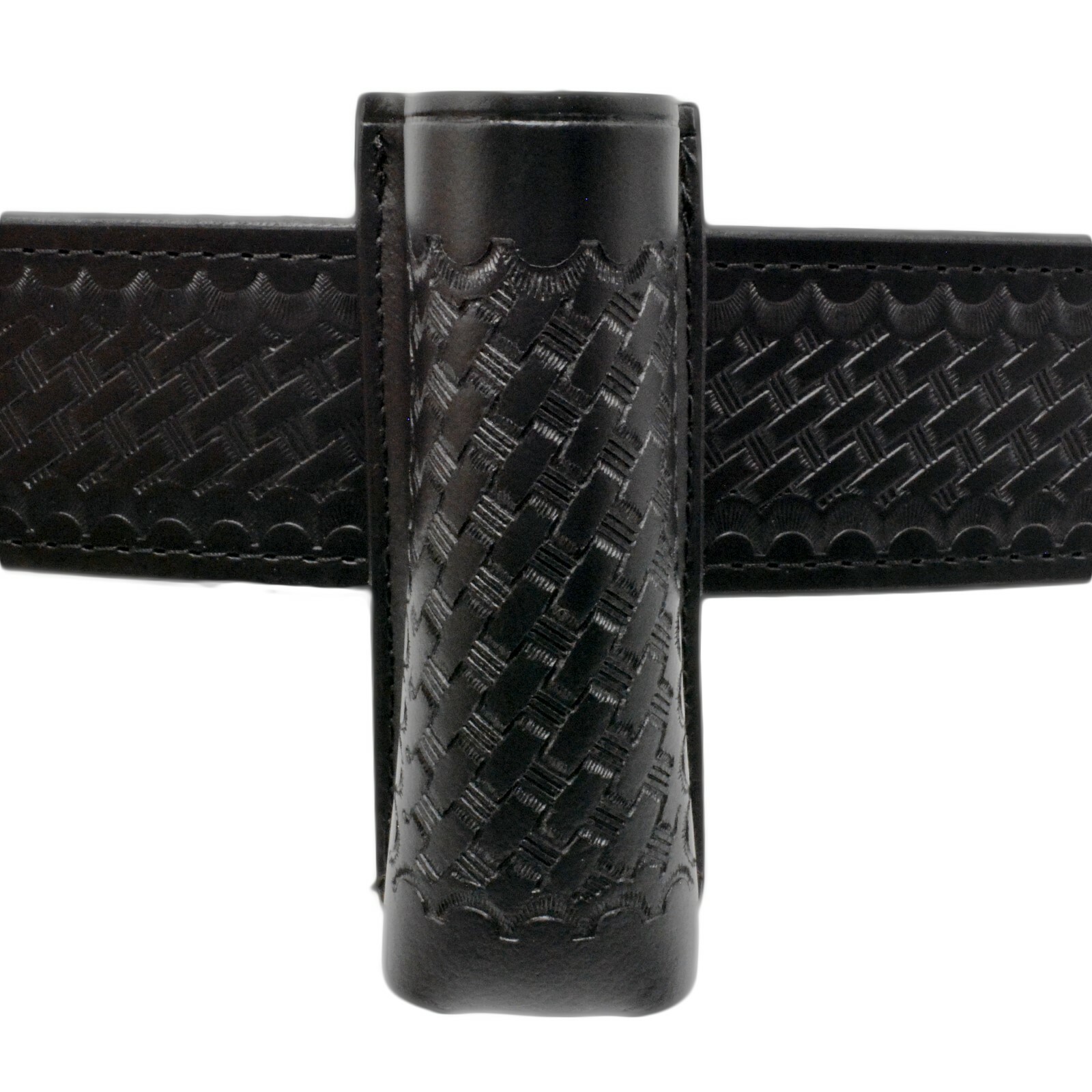 Leather Open Top Streamlight Stinger 2020 Flashlight Holster Holder Basketweave