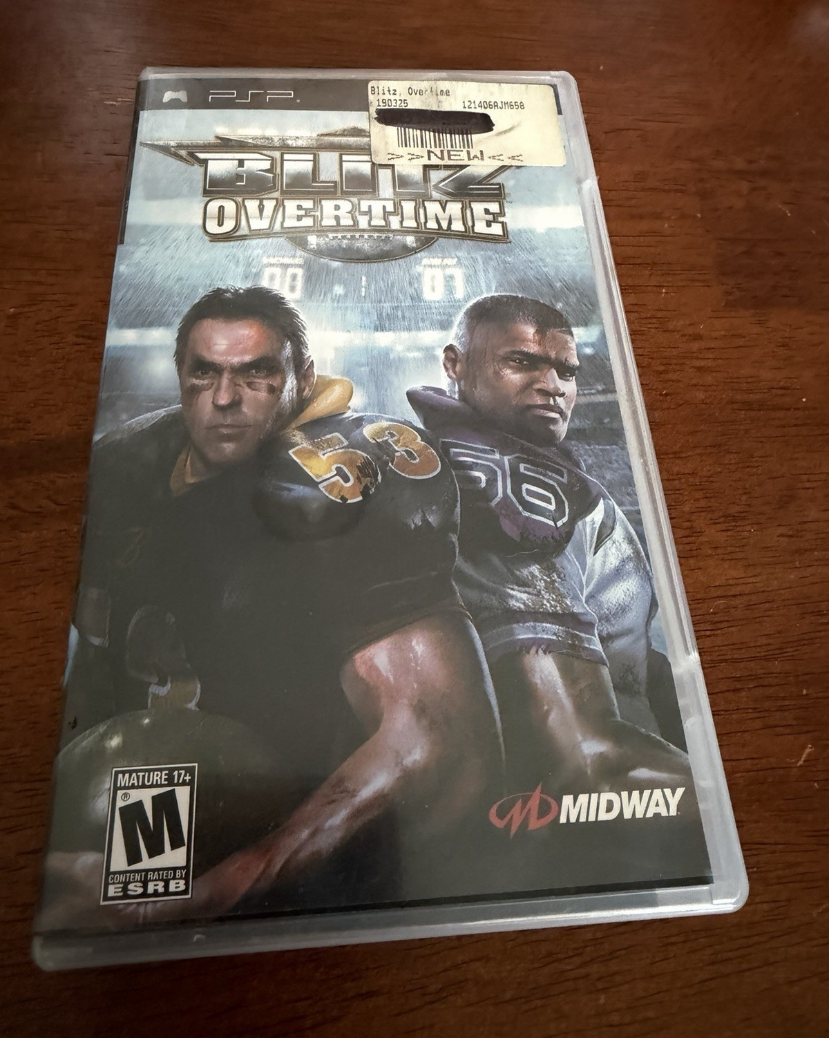 Blitz: Overtime Sony PSP Case and Manual