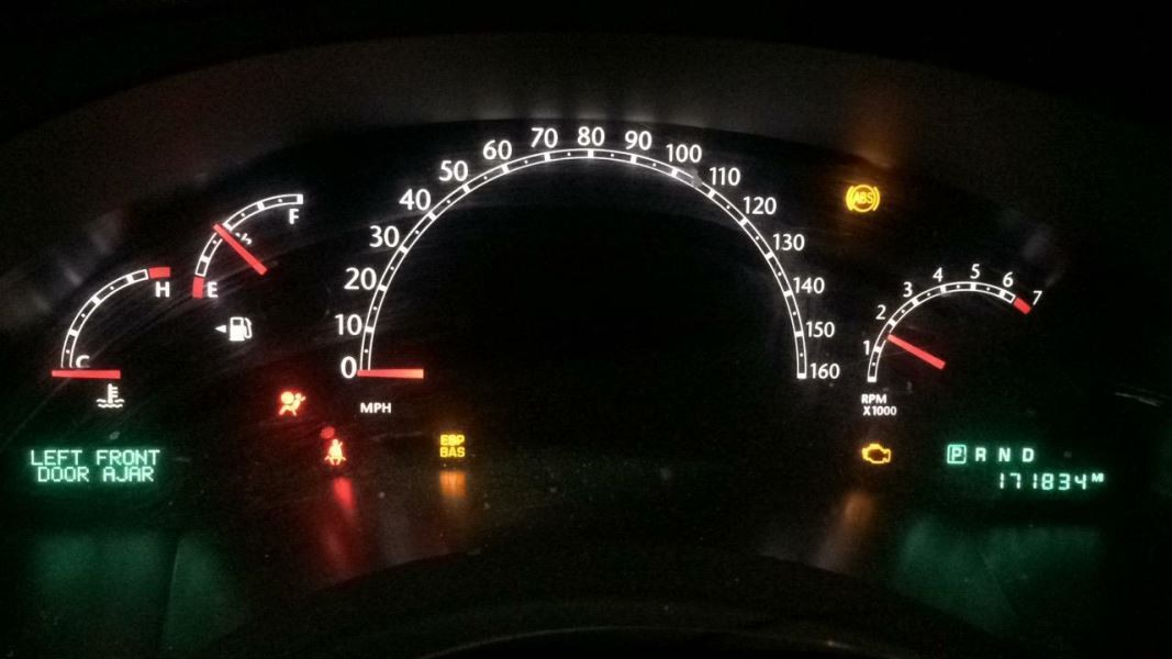 Speedometer Cluster MPH Without Navigation Display Fits 07 PACIFICA 311736