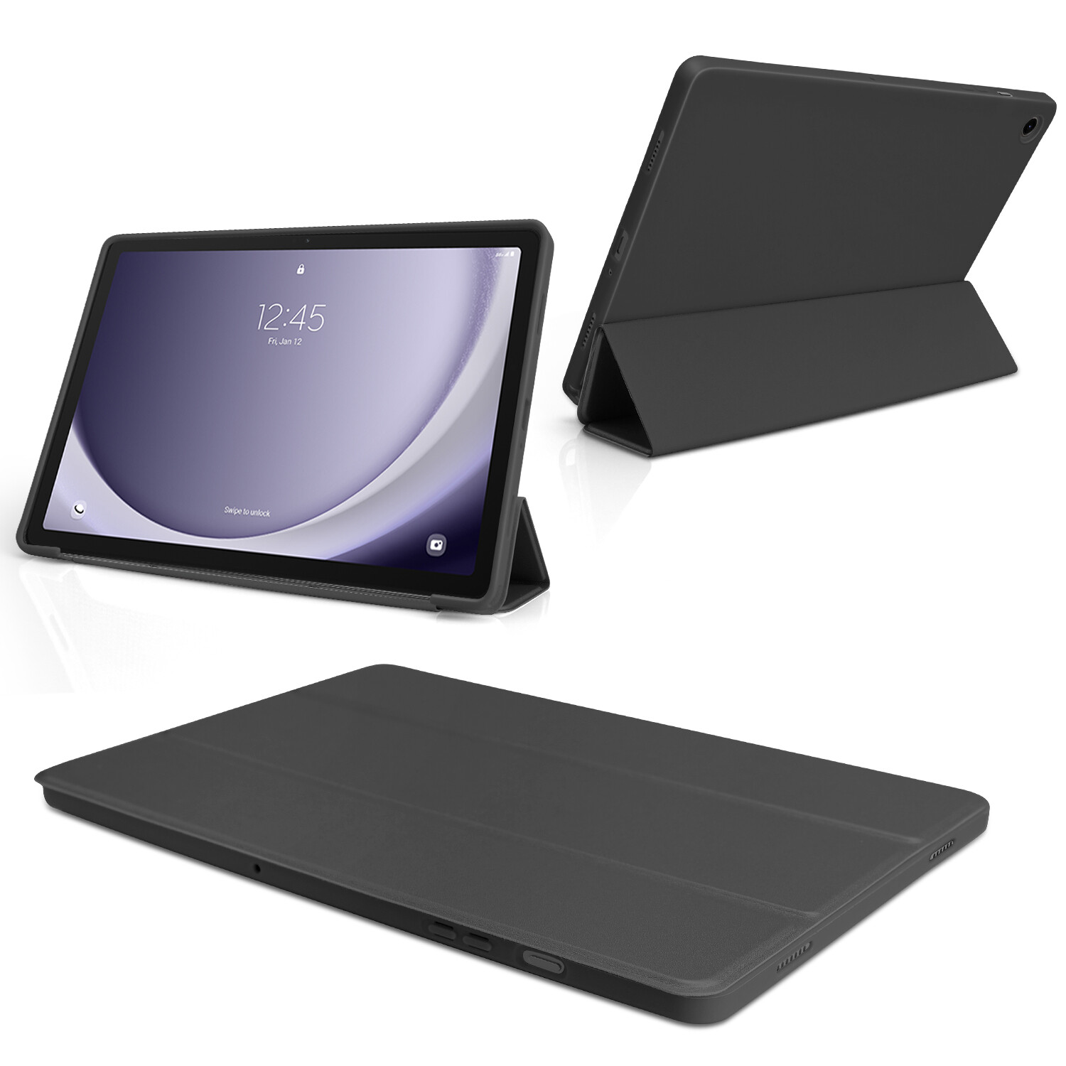 Case for Samsung Galaxy Tab A11+ 2025 with Tempered Glass Screen Protector