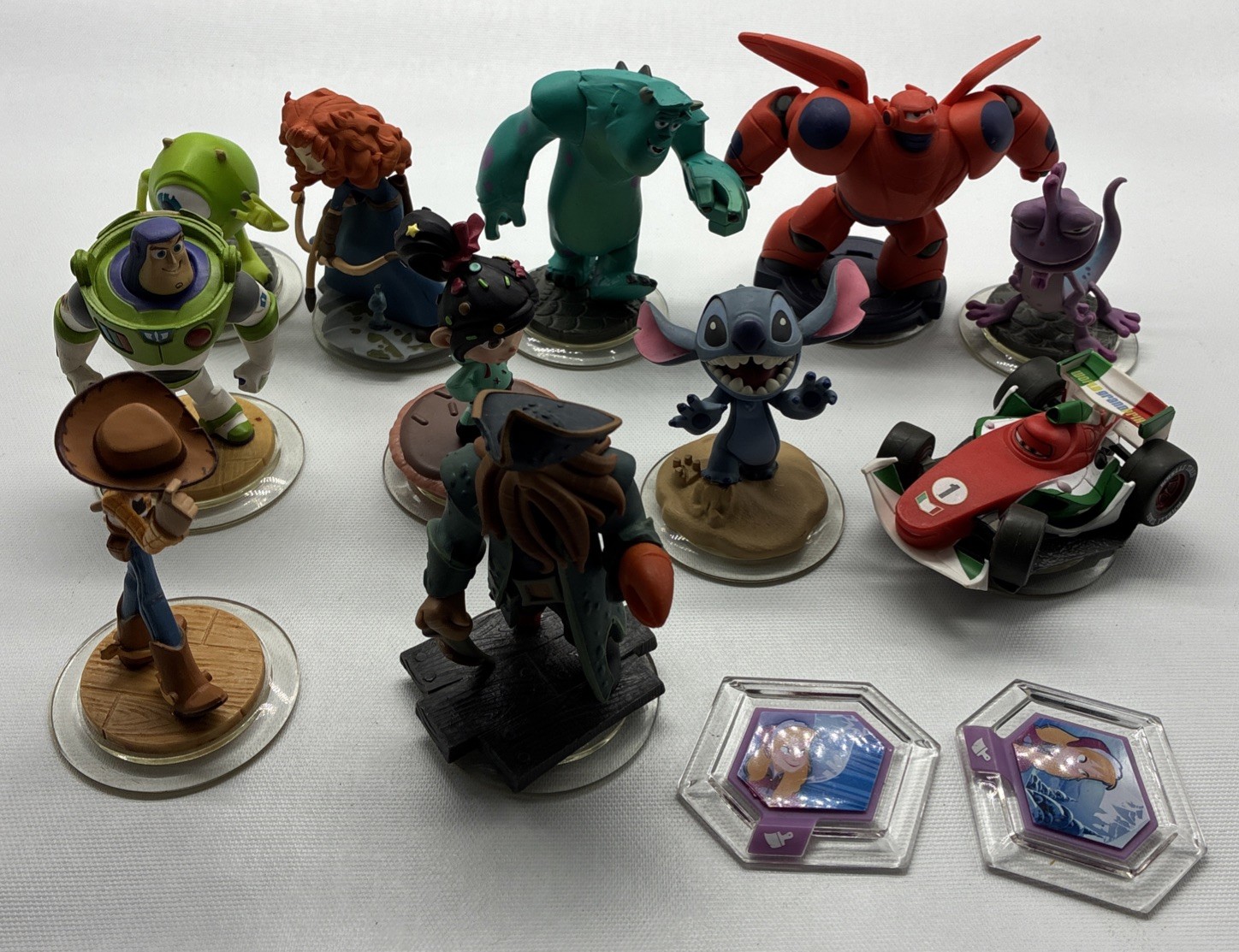 Disney and Marvel Infinity Figures Lot Of 11
