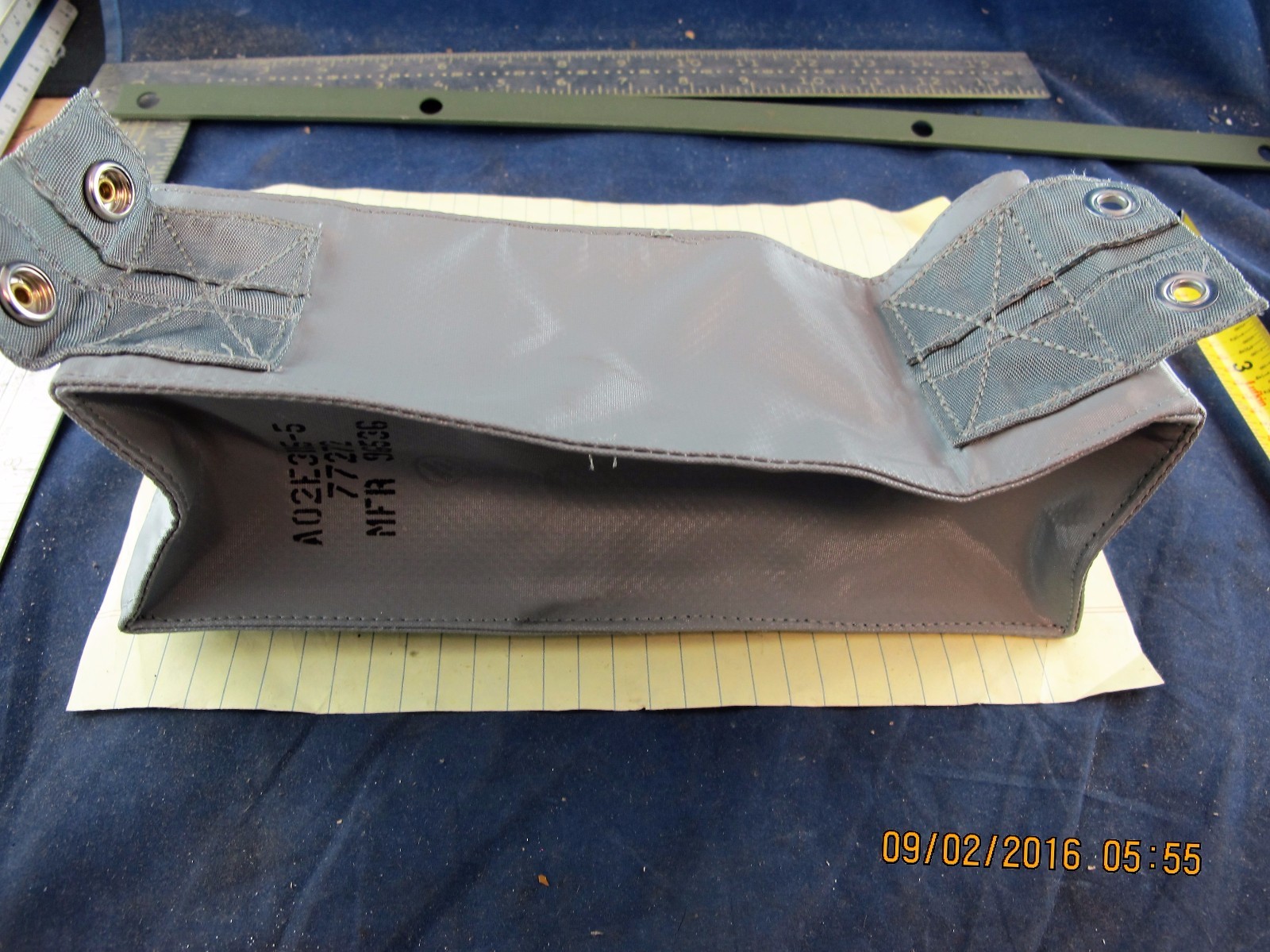 Navy Pilot Hand Set Stowage Electronic Communications E Case [B7BB]