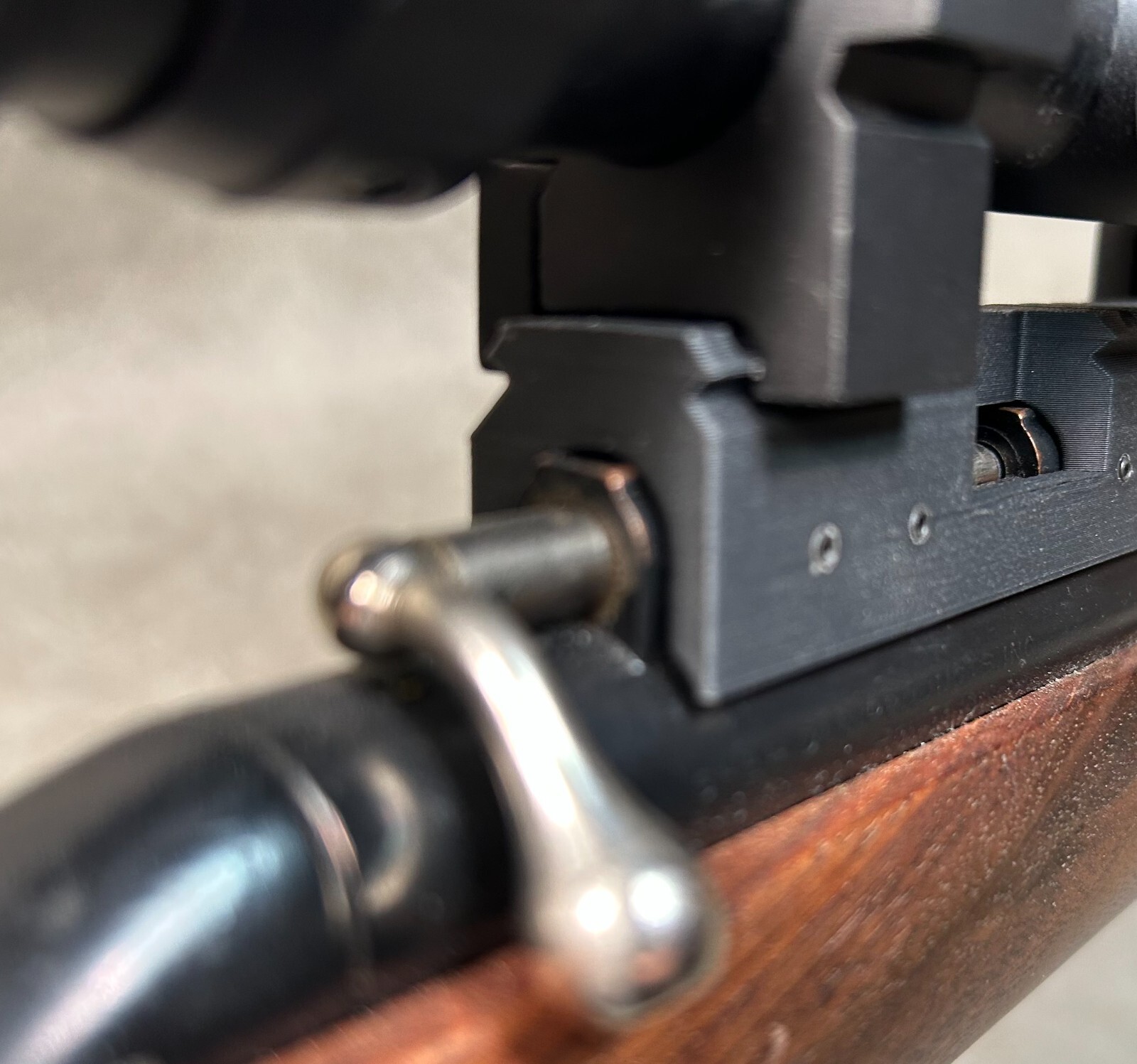 Scope Mount Rail Blue/Silver Streak, Benjamin 342 New Product