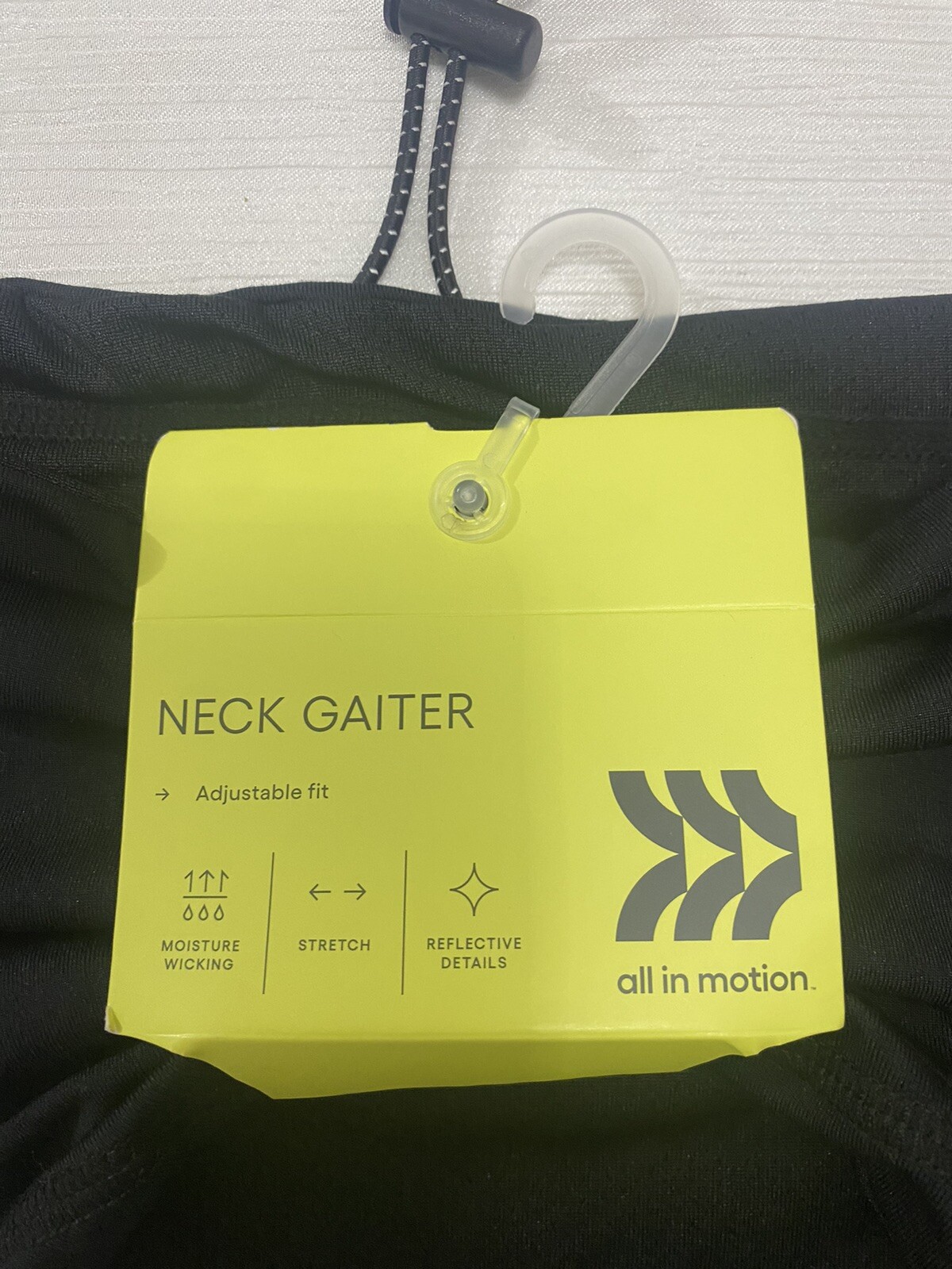 All In Motion - Black Neck Gaiter Coverage