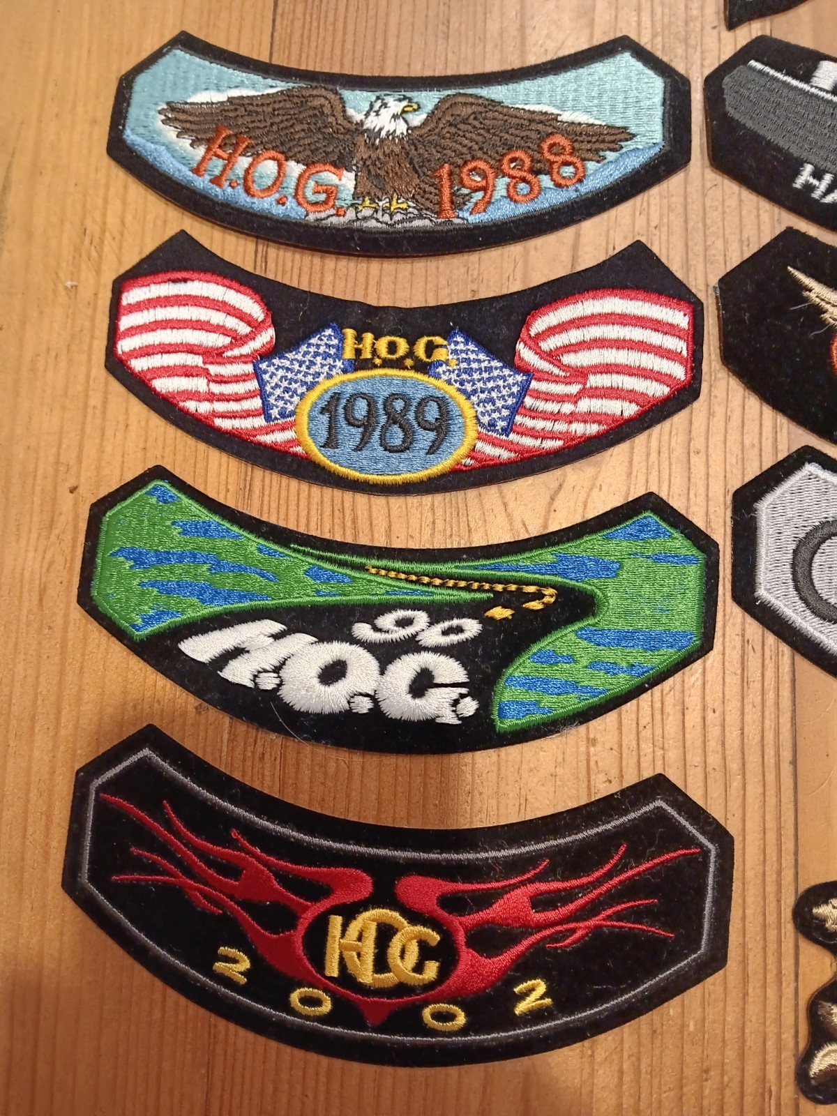 Harley Davidson Patches Lot