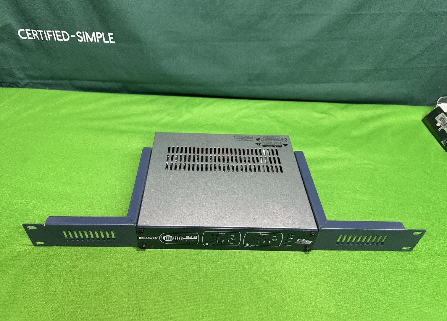 BSS Audio Soundweb London BLU-50 BSSBLU50-M 4x4 DSP Signal Processor BLU Link