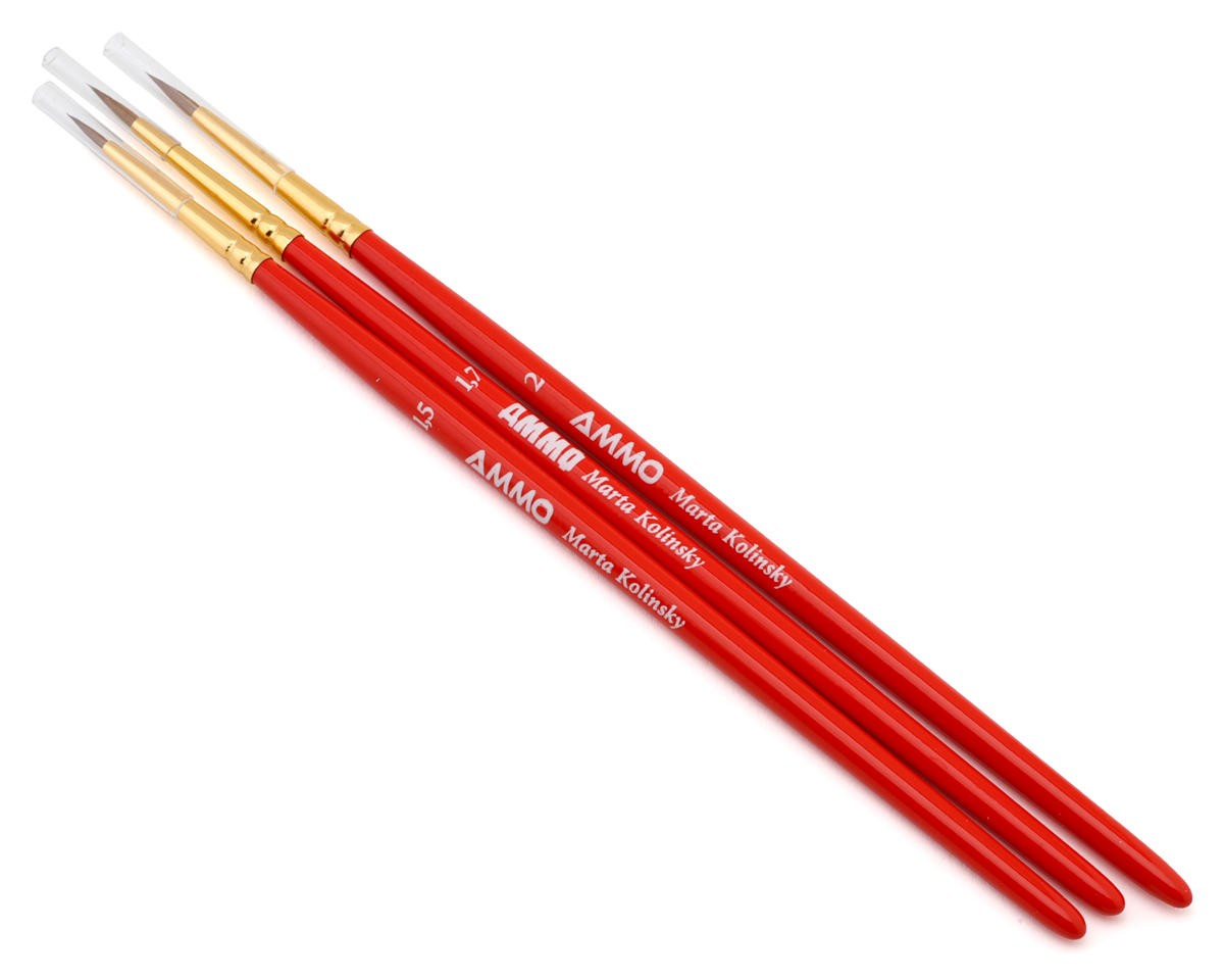Ammo By Mig Selection of High Quality Paint Brushes Set [ABJA.MIG-7609]
