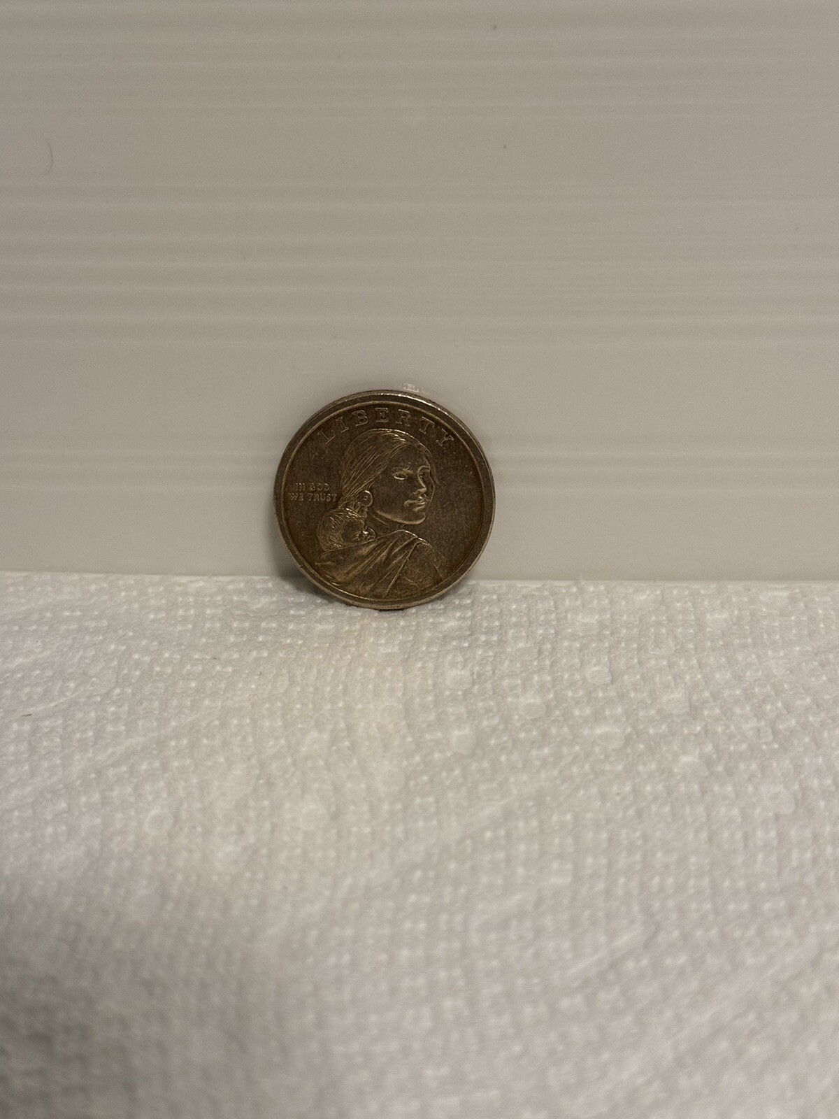Sacagawea Dollar Coin 2009-D Edge Lettering Rare Mint Error