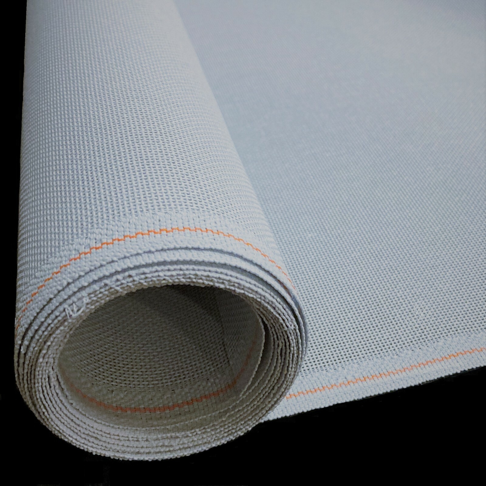 Mono Deluxe Blank Needlepoint Canvas FRENCH BLUE Zweigart 1 yard, 18-count